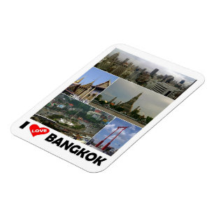 Bangkok - I Love - Thaïlande - Magnet