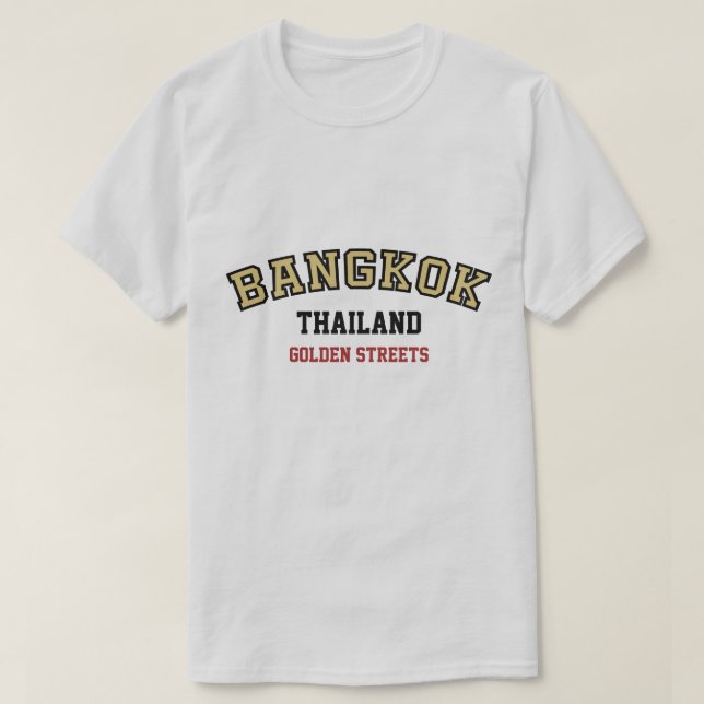 Bangkok Light Style T-Shirt (Design devant)