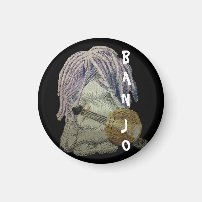 BANJO BLACK MAGNET (Devant)