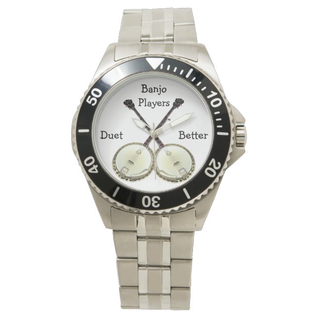 Banjo Duet Montre inoxydable (devant)