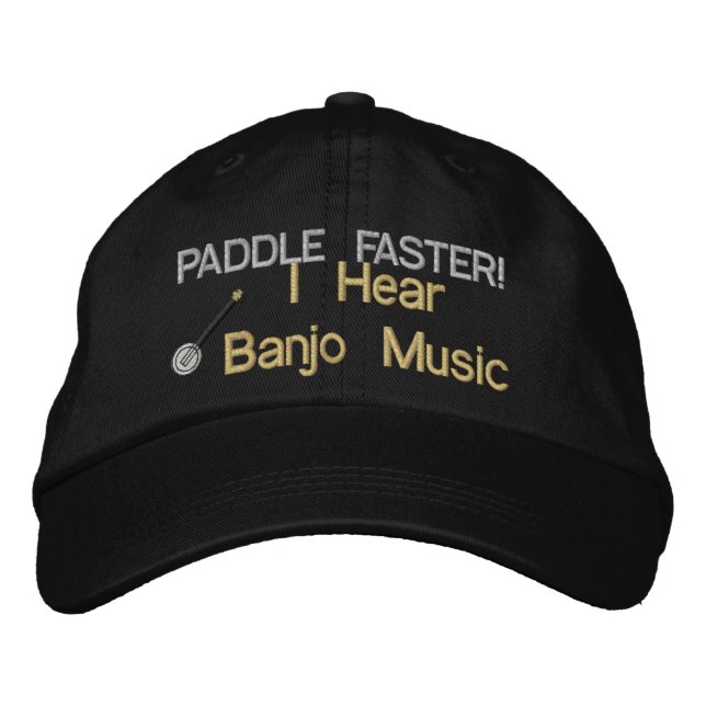 Banjo Music Casquette brodé (Devant)