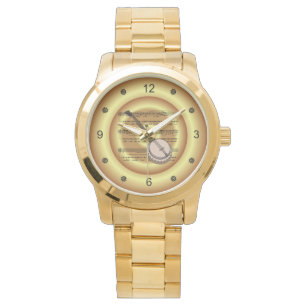 Banjo ~ Partition ~ Fond Doré ~ Montre