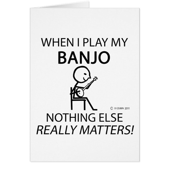 Banjo Rien D'Autre N'A D'Importance (Devant)
