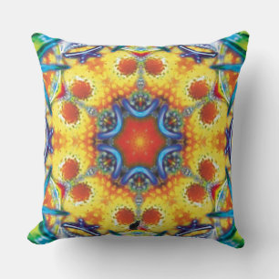 BannaPuddin Coussin Kaleidoscope