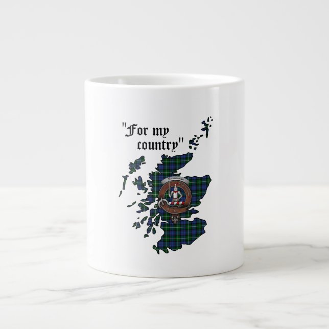 Bannerman Clan Badge Jumbo Mug (Devant)