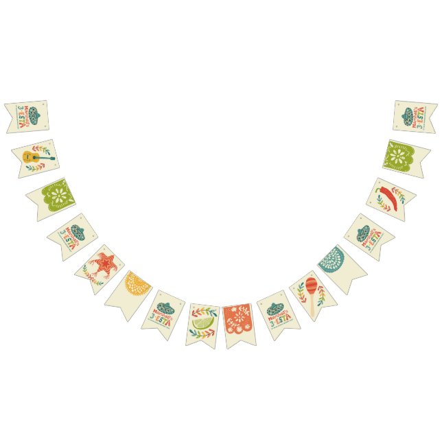 Bannière À Fanions 3-Esta Trois Esta Fiesta Troisième Anniversaire (Tout)