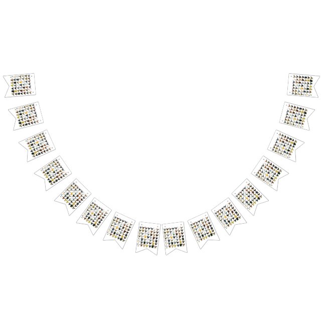 Bannière À Fanions 49 poules de poulet (Tout)