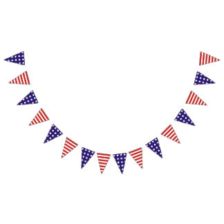 Bannière À Fanions 4 juillet patriotique américaine