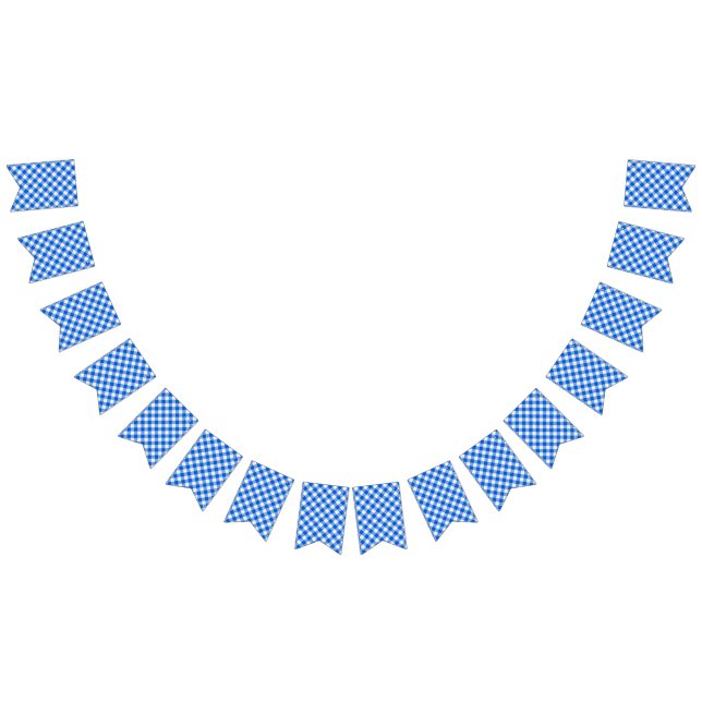 Bannière À Fanions à damiers motif (Tout)