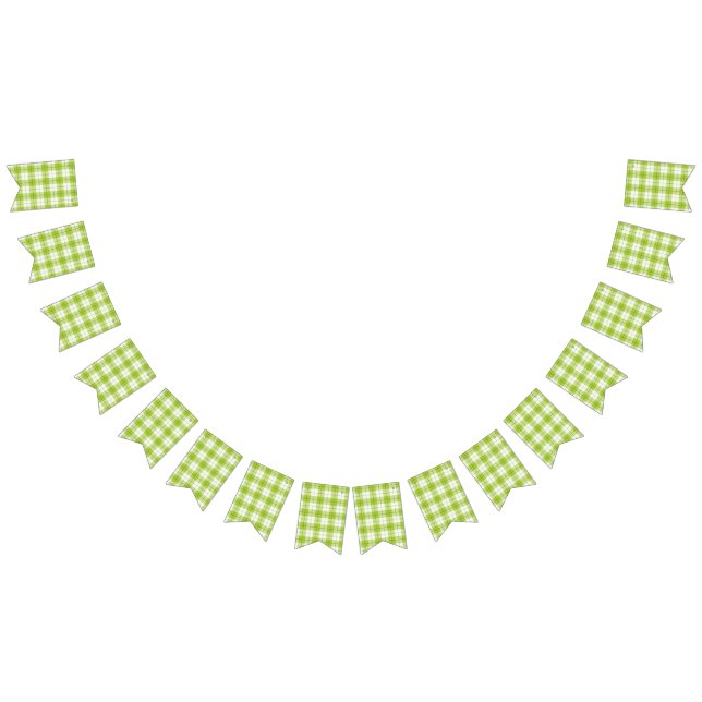 Bannière À Fanions à damiers motif (Tout)