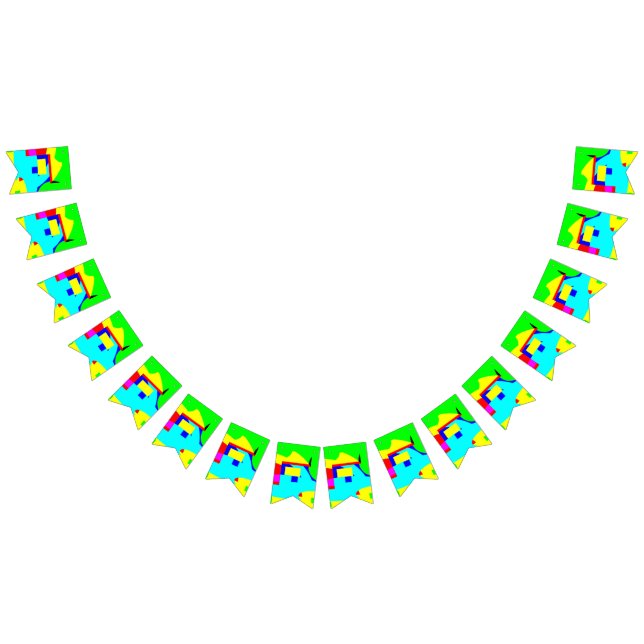 Bannière À Fanions Abstrait (Tout)