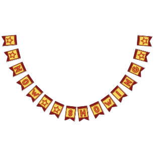 Bannière À Fanions Affichage du signal du marqueur de film