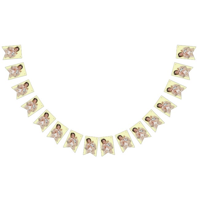 Bannière À Fanions Ajouter une photo personnalisée (Tout)