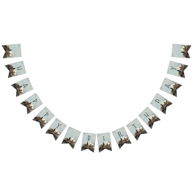 Bannière À Fanions Anniversaire de Harry Potter (Tout)