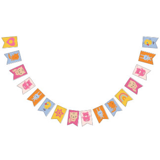 Bannière À Fanions Anniversaire enfant