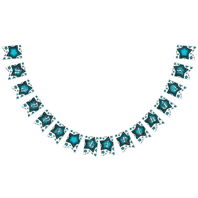 Bannière À Fanions Anniversaire pom-pom girl (Tout)