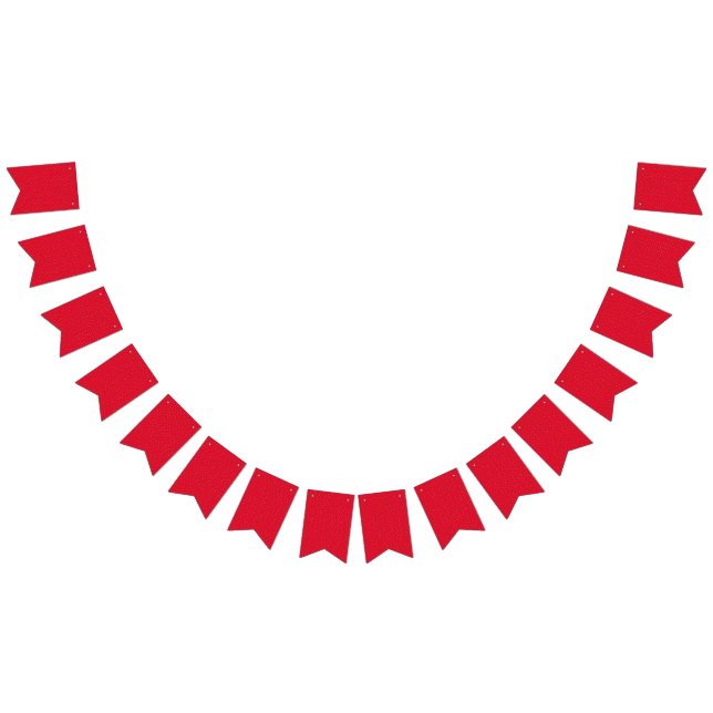 Bannière À Fanions Arrière - plan de fraise drôle rouge (Tout)