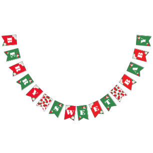 Bannière À Fanions Baby shower de fraise rouge Berry Sweet Baby