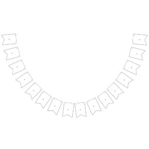 Bannière À Fanions Baby shower et fête ・ Décor Mariage