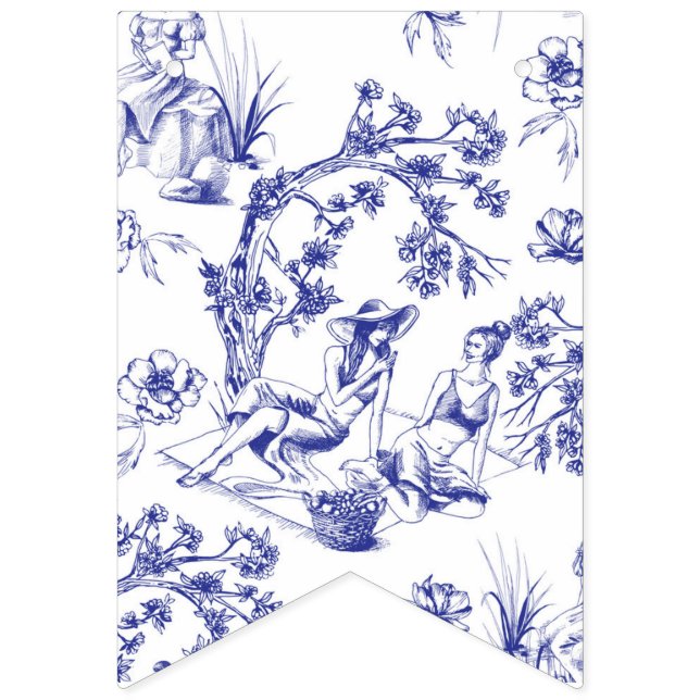 Bannière À Fanions Ballotin Fête des mariées (Premier drapeau)