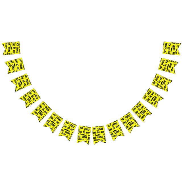 Bannière À Fanions Bande de scène de crime (Tout)