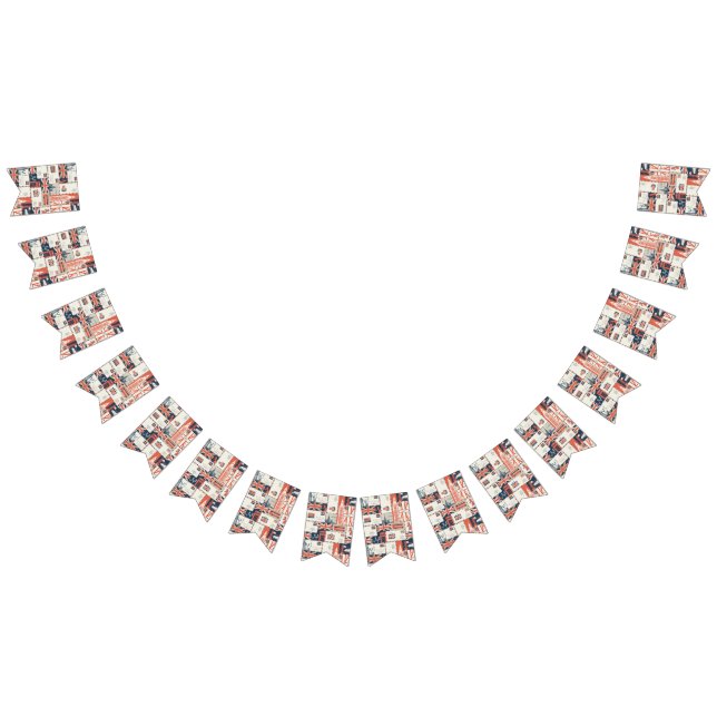 Bannière À Fanions Bandeau publicitaire de London Post (Tout)