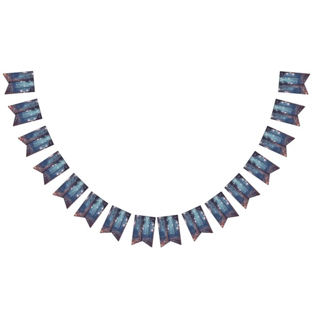 Bannière À Fanions Beautiful Evening Wedding Backdrop (Tout)