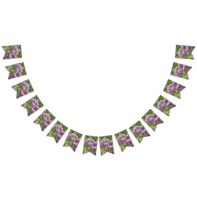 Bannière À Fanions Belles Lilacs (Tout)