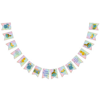 Bannière À Fanions Birthday Party Flag Banner - Children's Parties