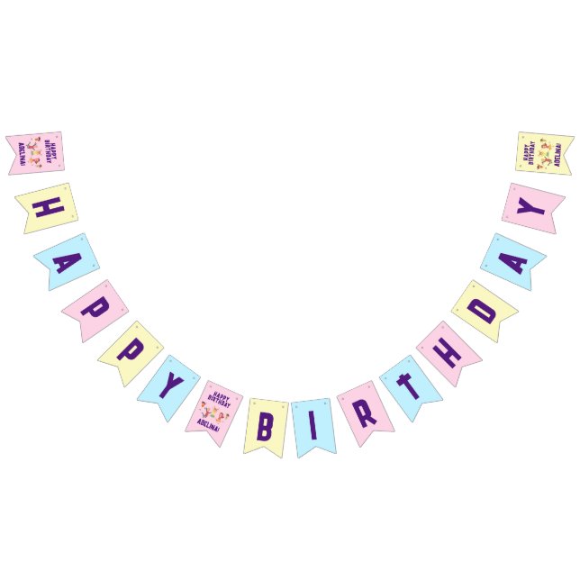 Bannière À Fanions Bounce House Jump Jouer Gymnastique Anniversaire d (Tout)