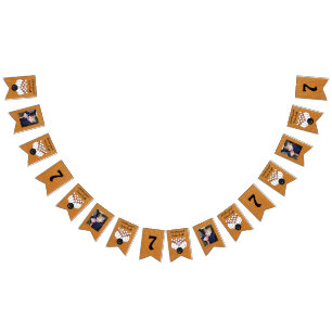 Bannière À Fanions Bowling thème Anniversaire fête photo et âge