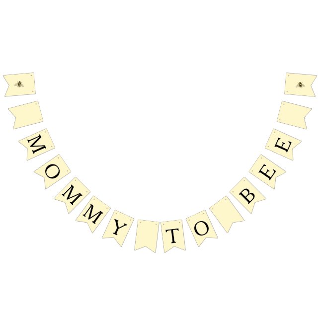 Bannière À Fanions Bumble bee thème bébé bee douche (Tout)