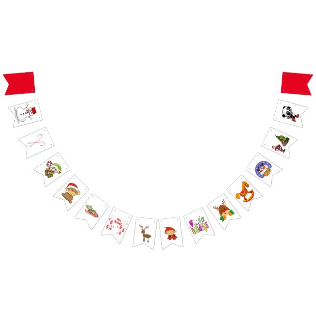 Bannière À Fanions Bunting festif (Tout)