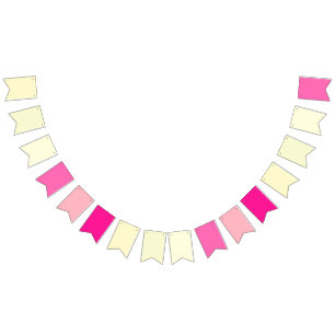 Bannière À Fanions Candy Crush Thème Citron Jaune à Candy Rose