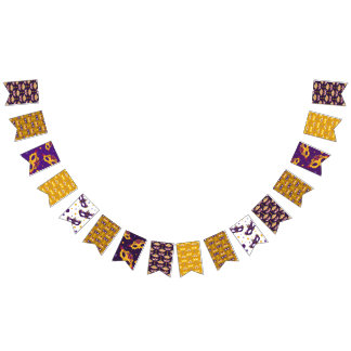 Bannière À Fanions Carnaval de Mardi Gras