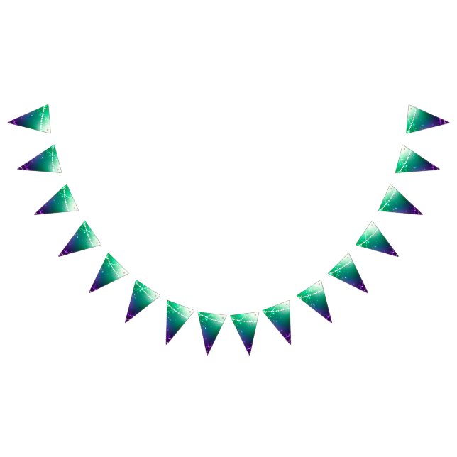 Bannière À Fanions Carthagène Solive Purple (Tout)