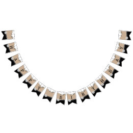 Bannière À Fanions C'est un joyeux anniversaire pour une fête de plag