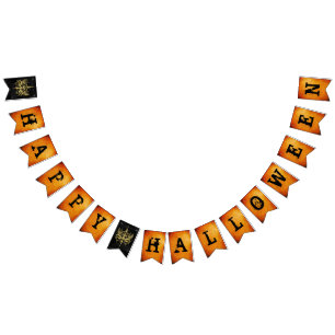 Bannière À Fanions Chandelier Halloween personnalisé