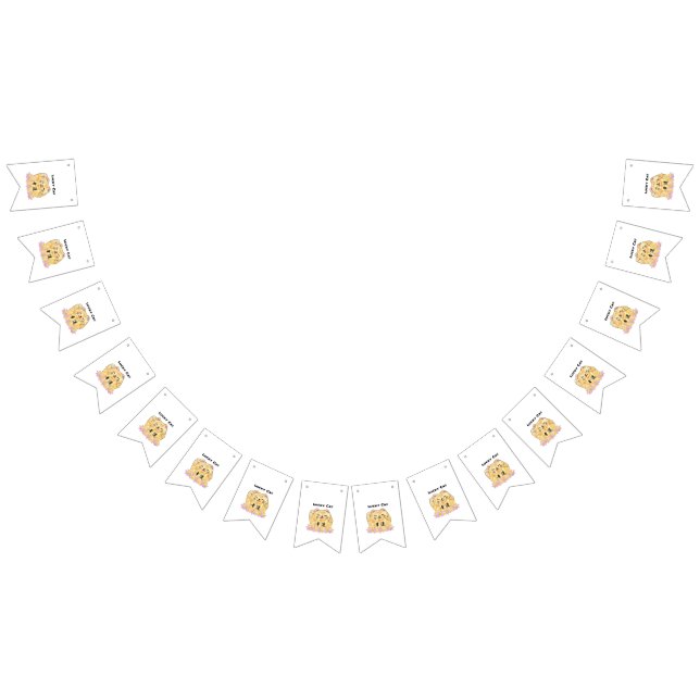 Bannière À Fanions Chat Lucky (Maneki Neko) (Tout)