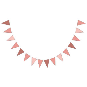 Bannière À Fanions Chaussures de Ballet Rose & Rose Anniversaire