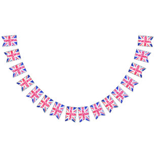 Bannière À Fanions Chic minable. Union Jack