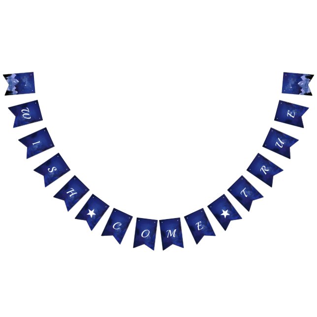 Bannière À Fanions Ciel Nocturne Étoile de Vœu Réalisé (Tout)