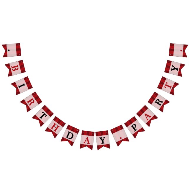 Bannière À Fanions Cirque classique Couleur Anniversaire (Tout)