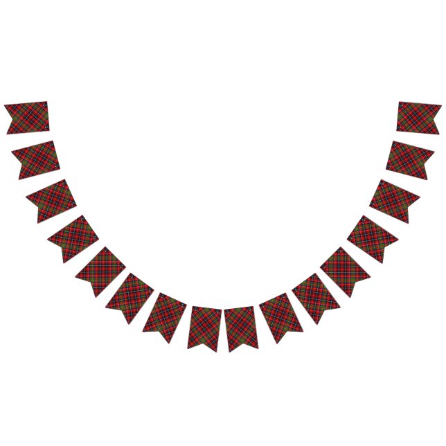 Bannière À Fanions Clan écossais Innes Tartan (Tout)