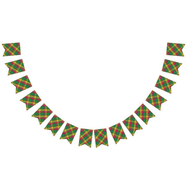 Bannière À Fanions Clan écossais MacMillan Tartan (Tout)