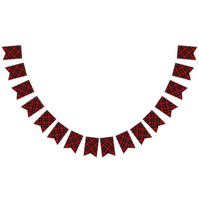 Bannière À Fanions Clan écossais Marjoribanks Tartan (Tout)