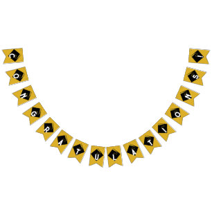 Bannière À Fanions Congrès de la Gold Graduation