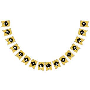 Bannière À Fanions Congrès de la Gold Graduation