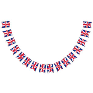 Bannière À Fanions Coutume britannique