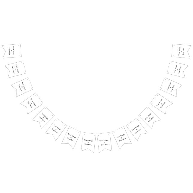 Bannière À Fanions Coutume personnalisée votre propres photo et texte (Tout)